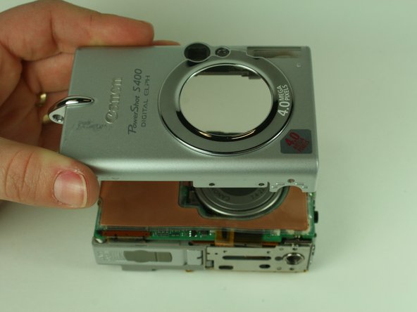 Canon PowerShot S400 Battery Replacement: step 4, image 2 of 2