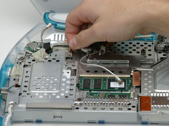 iBook G3 Clamshell Logic Board Replacement: step 25, image 1 of 1