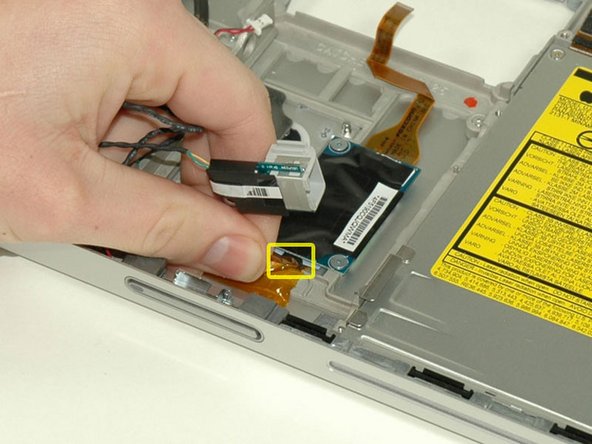 PowerBook G4 Aluminum 15" 1.5-1.67 GHz RJ-11 Board Replacement: step 46, image 1 of 1