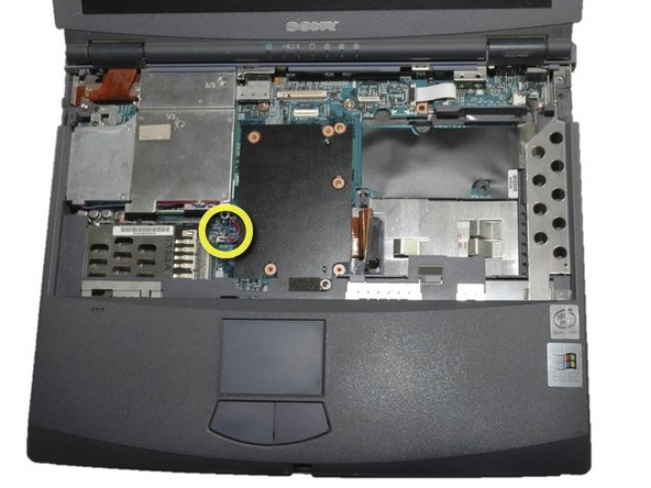 Sony VAIO PCG-933A Thermal Paste Replacement: step 13, image 1 of 2