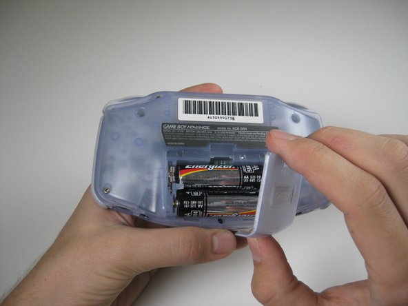 Game Boy Advance Back Panel Replacement, Game Boy Advance Back Panel Replacement: step 1, image 3 of 3