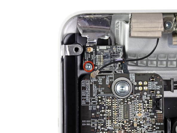 iMac Intel 21.5" EMC 2389 Bluetooth Board Replacement: step 11, image 1 of 1