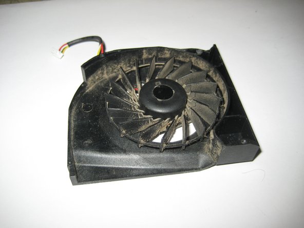HP Pavilion dv6000 Fan Replacement: step 21, image 1 of 1