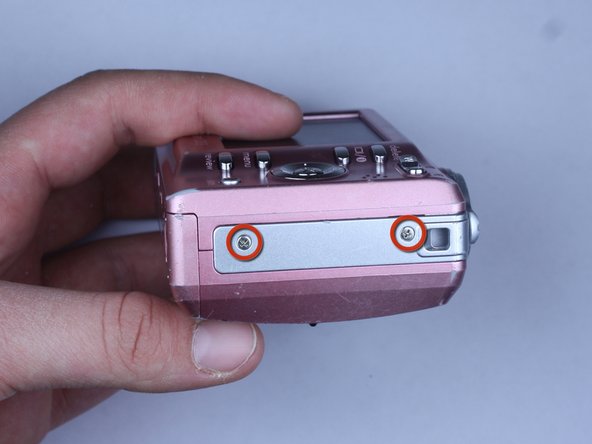 Disassembling Kodak Easyshare C813 Front Cover: step 5, image 3 of 3