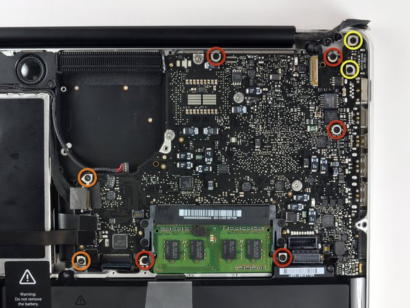 MacBook Pro 13" Unibody Mid 2009 Logic Board Replacement: step 17, image 1 of 1