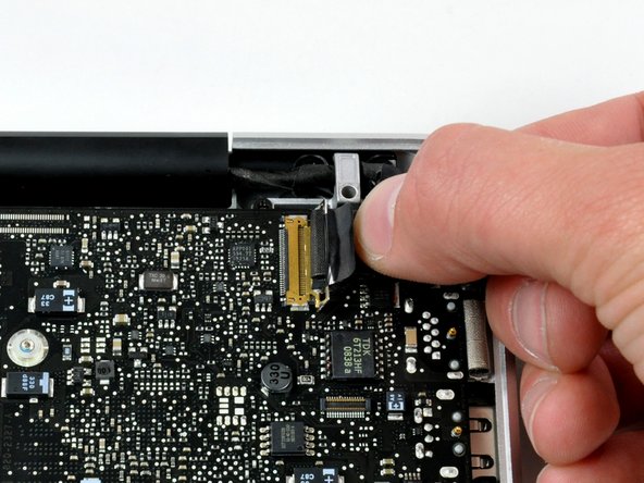 MacBook Unibody Model A1278 Microphone Replacement: step 22, image 2 of 2