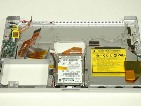 PowerBook G4 Aluminum 15" 1.5-1.67 GHz RJ-11 Board Replacement: step 40, image 1 of 1