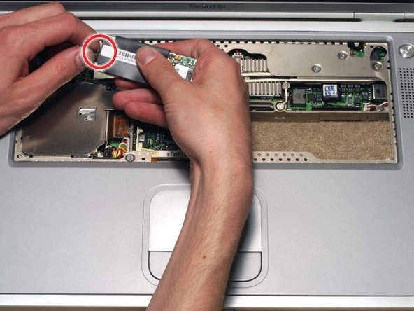 PowerBook G4 Titanium Onyx Logic Board Replacement: step 19, image 1 of 1