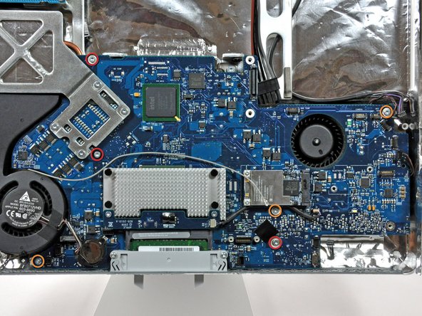 iMac Intel 17" Hard Drive Fan Replacement: step 33, image 1 of 1