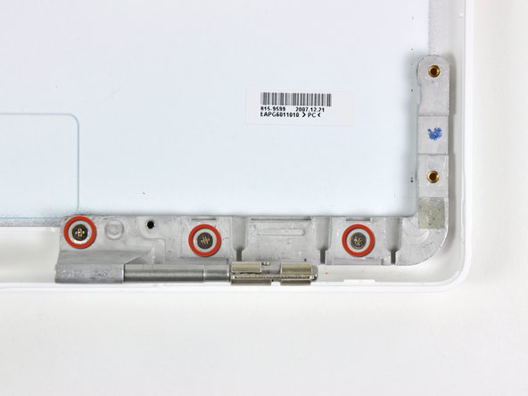 MacBook Core Duo Rear Display Bezel Replacement: step 53, image 1 of 1