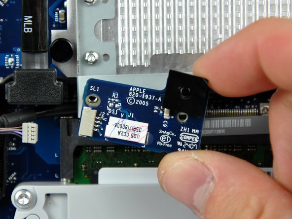 iMac Intel 20" EMC 2105 and 2118 IR Board Replacement: step 11, image 2 of 2