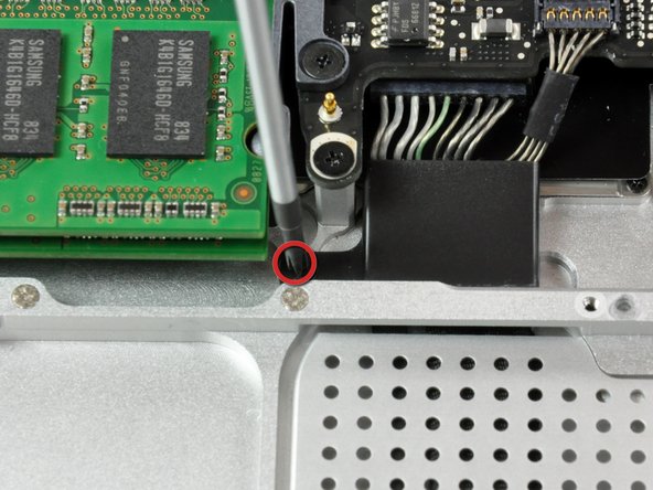 MacBook Unibody Model A1278 DC-In Board Replacement: step 12, image 1 of 2