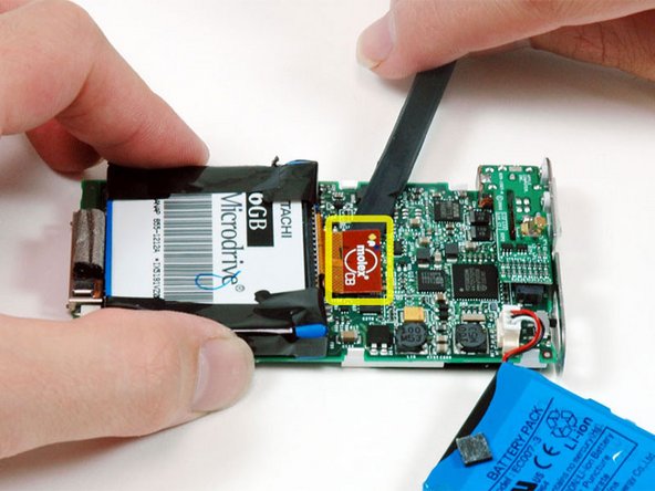 iPod Mini Hard Drive Replacement: step 12, image 1 of 1