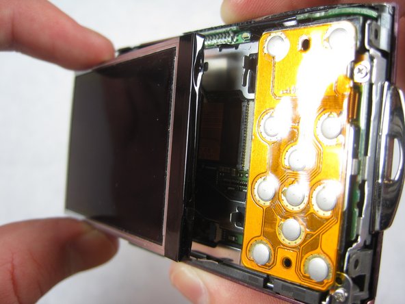 Nikon Coolpix S210 Circuit Board Cover Replacement: step 8, image 1 of 1