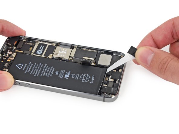 iPhone 5s Battery Replacement: step 23, image 1 of 2