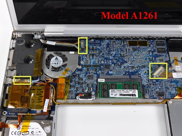 MacBook Pro 17" Models A1151 A1212 A1229 and A1261 Clutch Cover Replacement: step 11, image 3 of 3