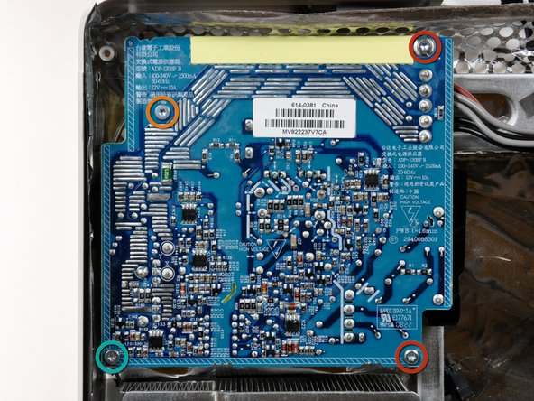 iMac Intel 17" Power Supply Replacement: step 22, image 1 of 1