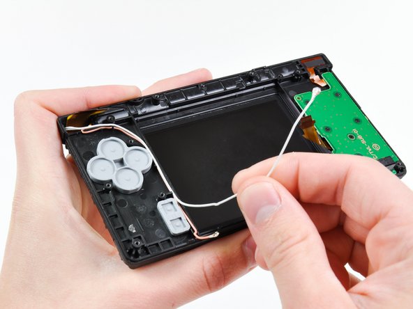 Nintendo DSi Upper LCD/Speakers Replacement: step 20, image 1 of 2