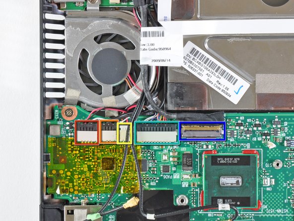 HP Mini 1000 Display Assembly Replacement: step 29, image 1 of 2