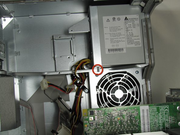 Power Mac G4 Quicksilver Power Supply Replacement: step 14, image 2 of 2