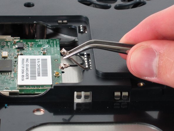 HP Pavilion zd8000 Base Fans Replacement: step 7, image 2 of 2