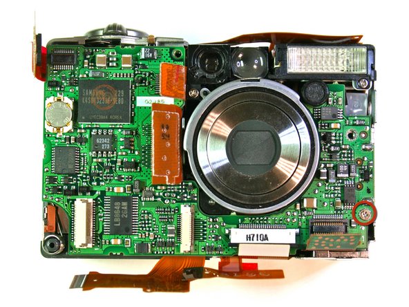 Canon Powershot S200 Screen Replacement: step 16, image 1 of 1