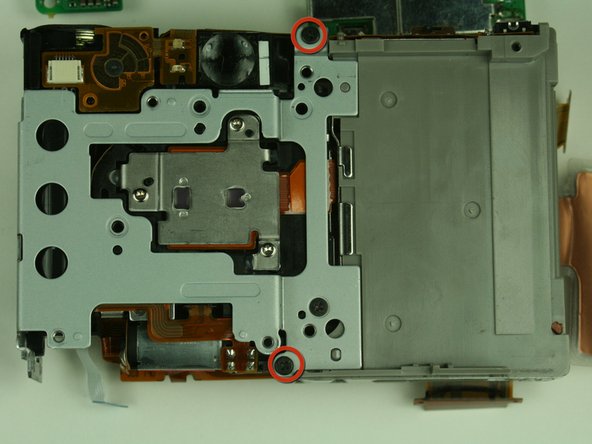 Canon PowerShot S400 Battery Replacement: step 19, image 1 of 2