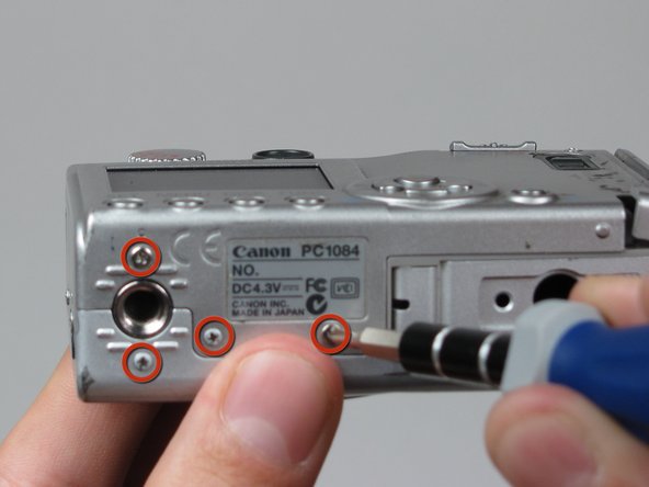 Canon PowerShot S500 Logic Board Replacement, Canon PowerShot S500 Logic Board Replacement: step 1, image 2 of 2