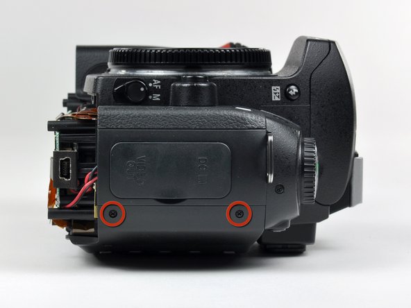 Nikon D70 Port Cover Replacement: step 6, image 1 of 1