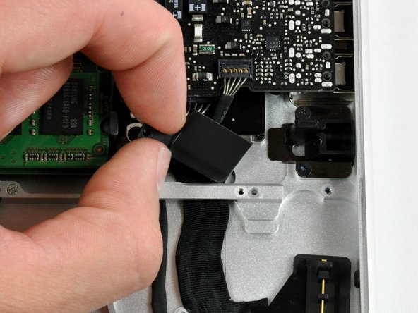 MacBook Unibody Model A1278 Battery Connector Replacement: step 10, image 2 of 2