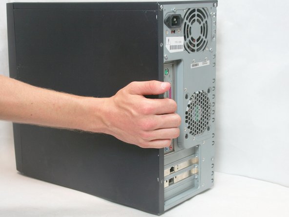 Removing HP Compaq dx2000MT PCI Cards: step 4, image 1 of 3