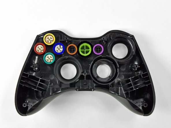 Xbox 360 Wireless Controller Front Case Replacement: step 16, image 1 of 2