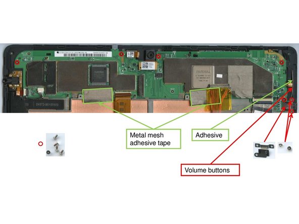Asus TransformerPad, Removal of mainboard: step 4, image 1 of 2