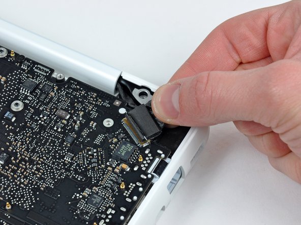 MacBook Unibody Model A1342 Display Data/Camera Cable Replacement: step 10, image 1 of 2