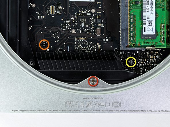 Mac Mini Mid 2011 Speaker Replacement: step 14, image 1 of 1