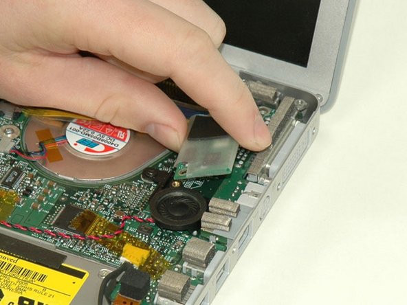 PowerBook G4 Aluminum 15" 1.5-1.67 GHz Display Data Cable Replacement: step 12, image 1 of 1