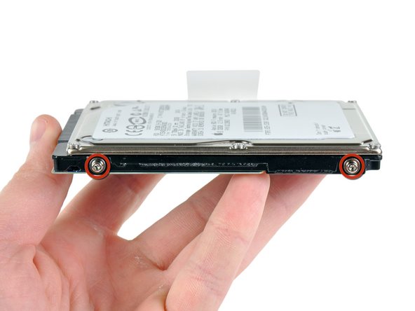 MacBook Pro 13" Unibody Early 2011 Hard Drive Replacement: step 9, image 1 of 2