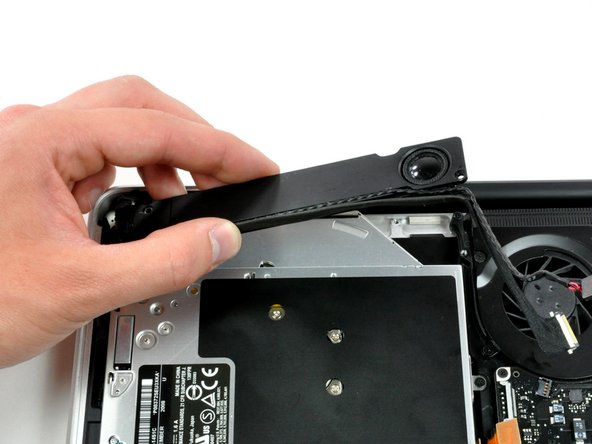 MacBook Unibody Model A1278 Optical Drive Replacement: step 10, image 1 of 1