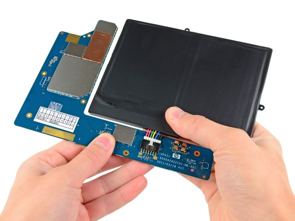 HP TouchPad Motherboard Assembly Replacement: step 14, image 1 of 2