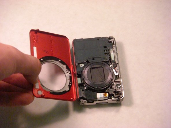 Sony Cyber-shot DSC-W150 Front Casing Replacement: step 15, image 1 of 1