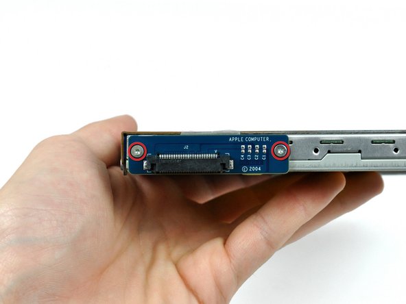 iMac G5 17" Model A1058 Optical Drive Replacement: step 5, image 1 of 1