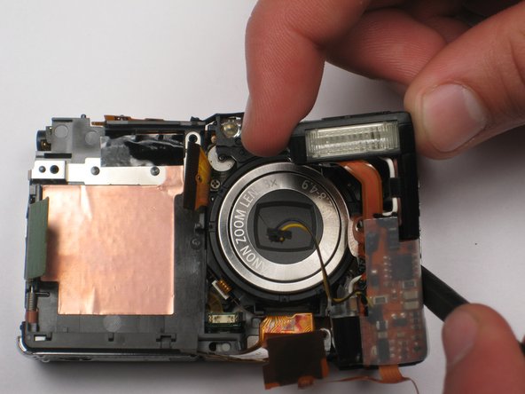 Canon PowerShot SD450 Flash Bulb: step 20, image 3 of 3