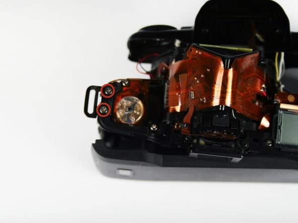 Canon EOS Rebel XS Strap Loops Replacement: step 16, image 2 of 3