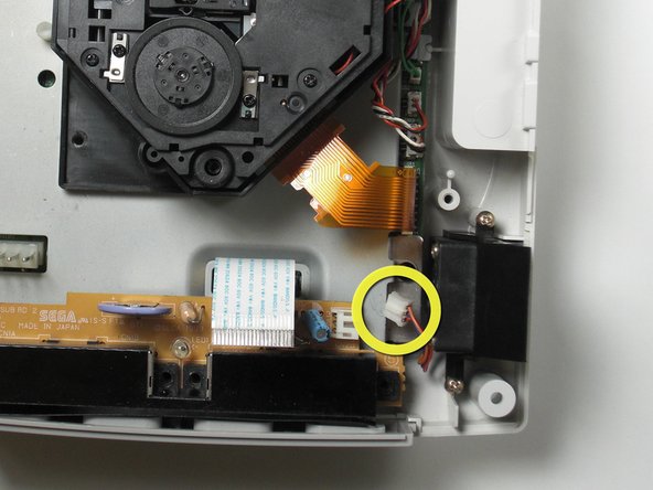 Sega Dreamcast Logic Board Removal: step 11, image 2 of 2