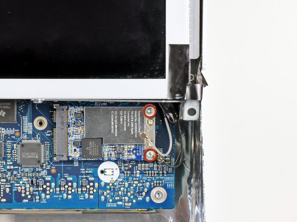 iMac Intel 24" EMC 2111 AirPort Board Replacement: step 11, image 1 of 1