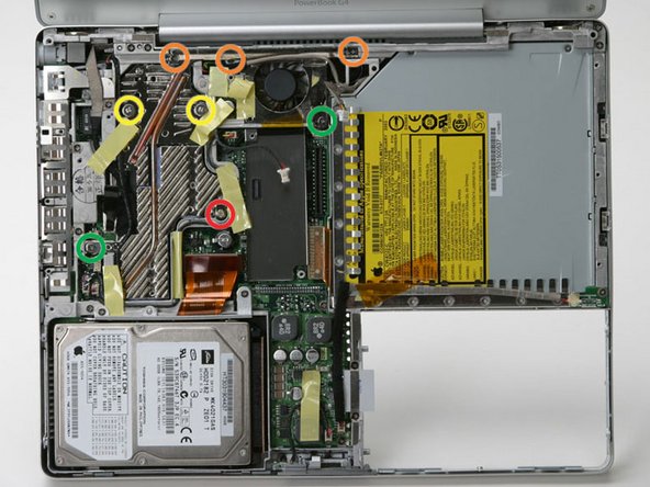 PowerBook G4 Aluminum 12" 867 MHz Antenna Board and Cables Replacement: step 31, image 1 of 1