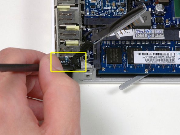 MacBook Core 2 Duo Battery Connector Replacement: step 16, image 1 of 1