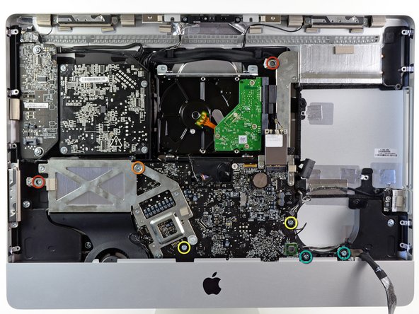 iMac Intel 21.5" EMC 2428 Right Speaker Replacement: step 33, image 1 of 1