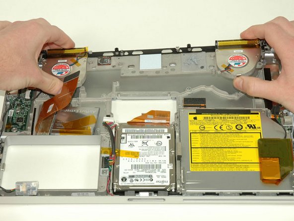 PowerBook G4 Aluminum 15" 1.5-1.67 GHz Lower Case Replacement: step 39, image 1 of 1