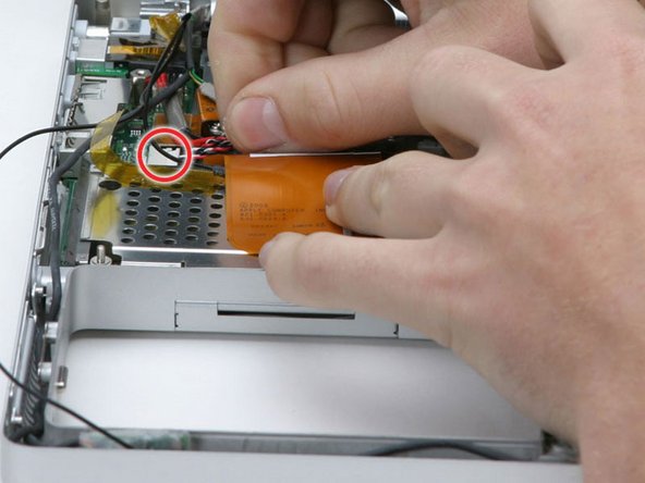 PowerBook G4 Aluminum 15" 1-1.5 GHz Airport Card Cage Replacement: step 27, image 1 of 1